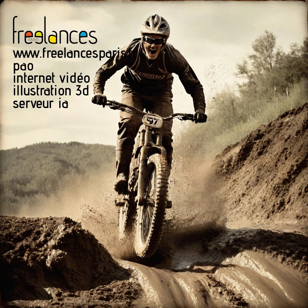 Pao mise en page internet vidéo illustration 3d serveur IA générative AI freelance paris studio de création magazines vwukj550